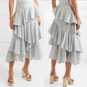 Madewell Layered Midi Skirt